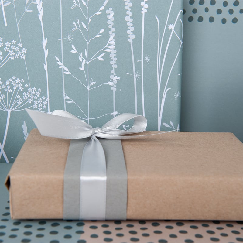 Presentpapper Dust Blue - 3