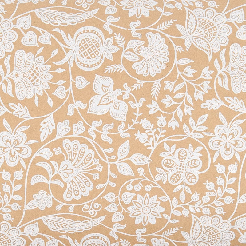 Presentpapper Florenz white - 3