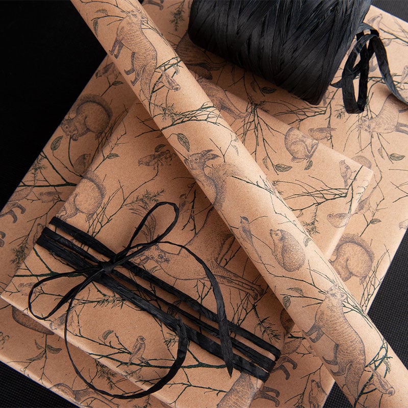 Presentpapper Nordic Nature Kraft - 2