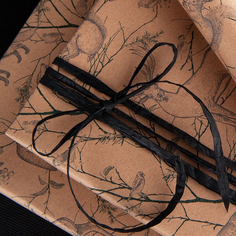 Presentpapper Nordic Nature Kraft - 3