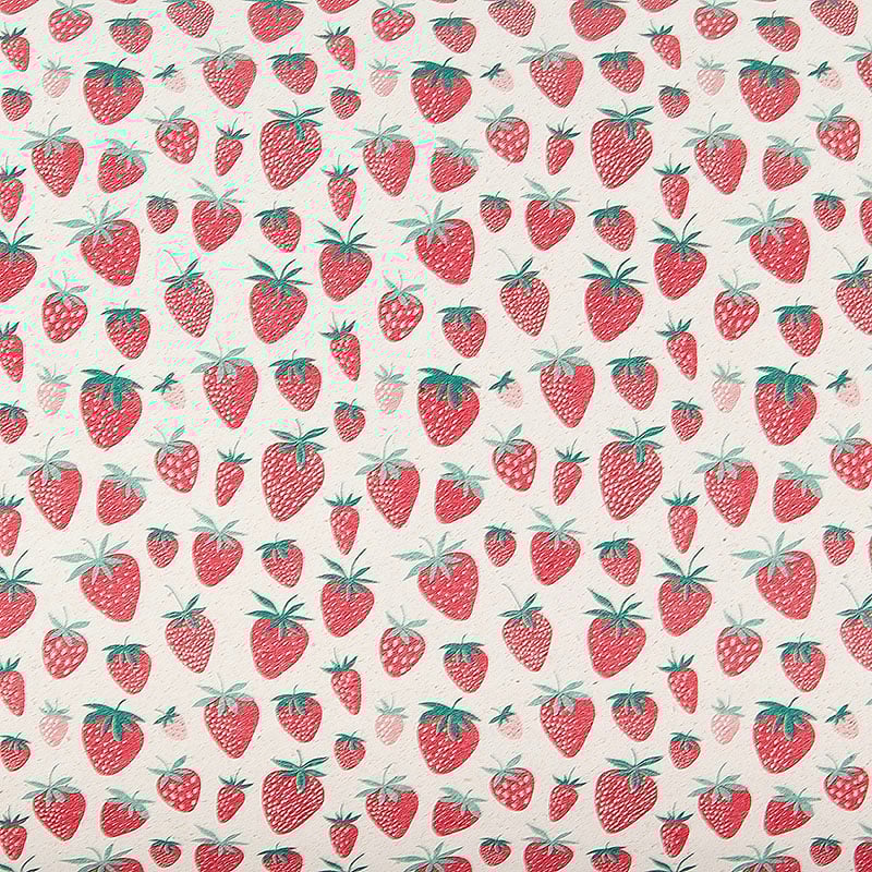 Presentpapper Strawberry - 2