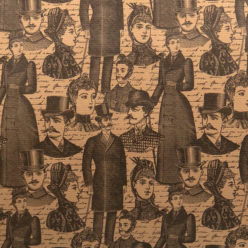 Presentpapper 19th Century