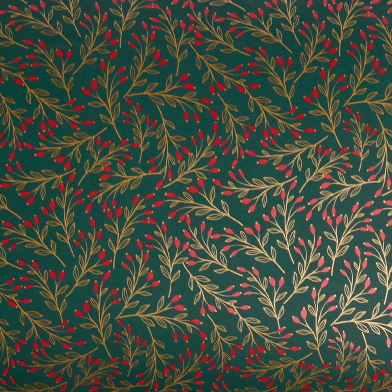 Presentpapper Berries
