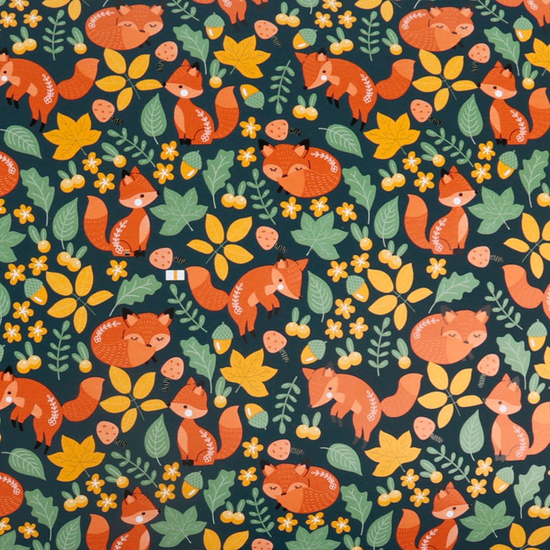 Presentpapper Fox