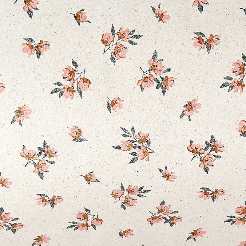 Presentpapper Rosa romantik - 2