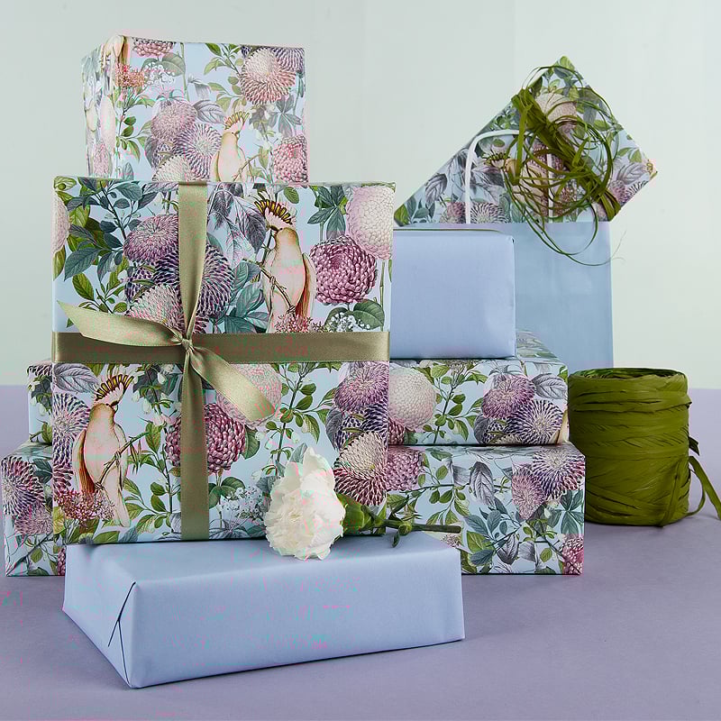 Presentpapper Tropisk Flora - 4