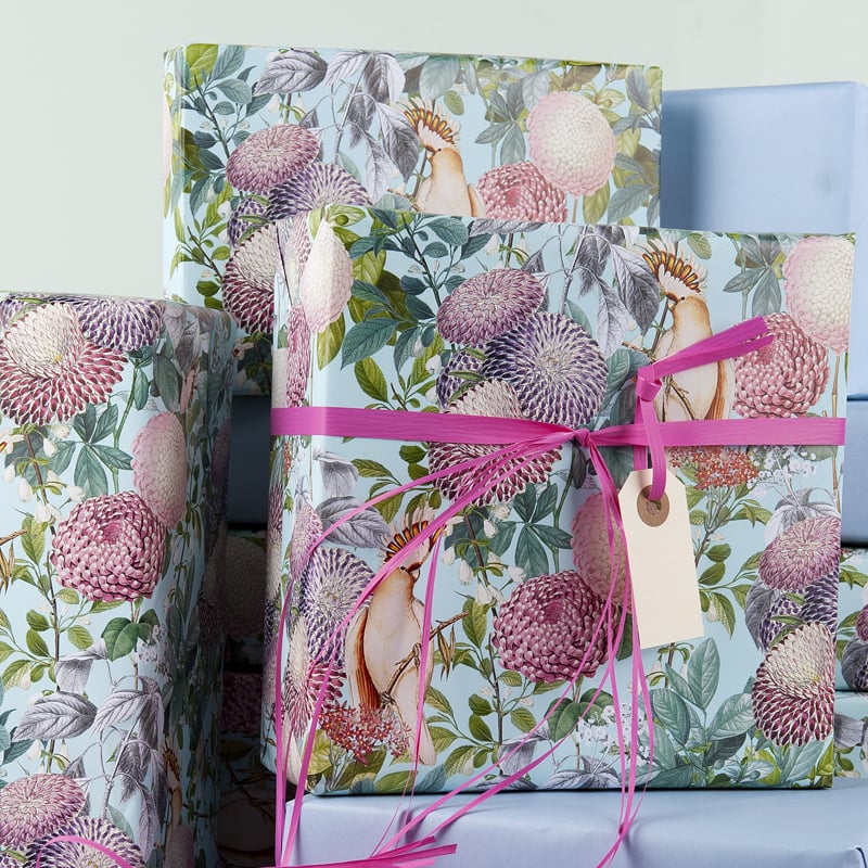 Presentpapper Tropisk Flora - 3