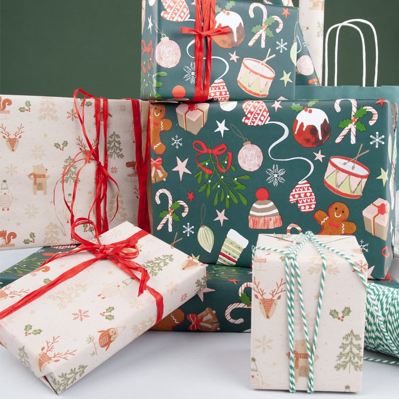 Julpapper Nordic Winterjoy