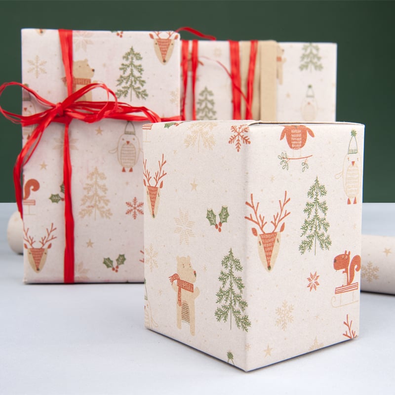 Julpapper Nordic Winterjoy - 3