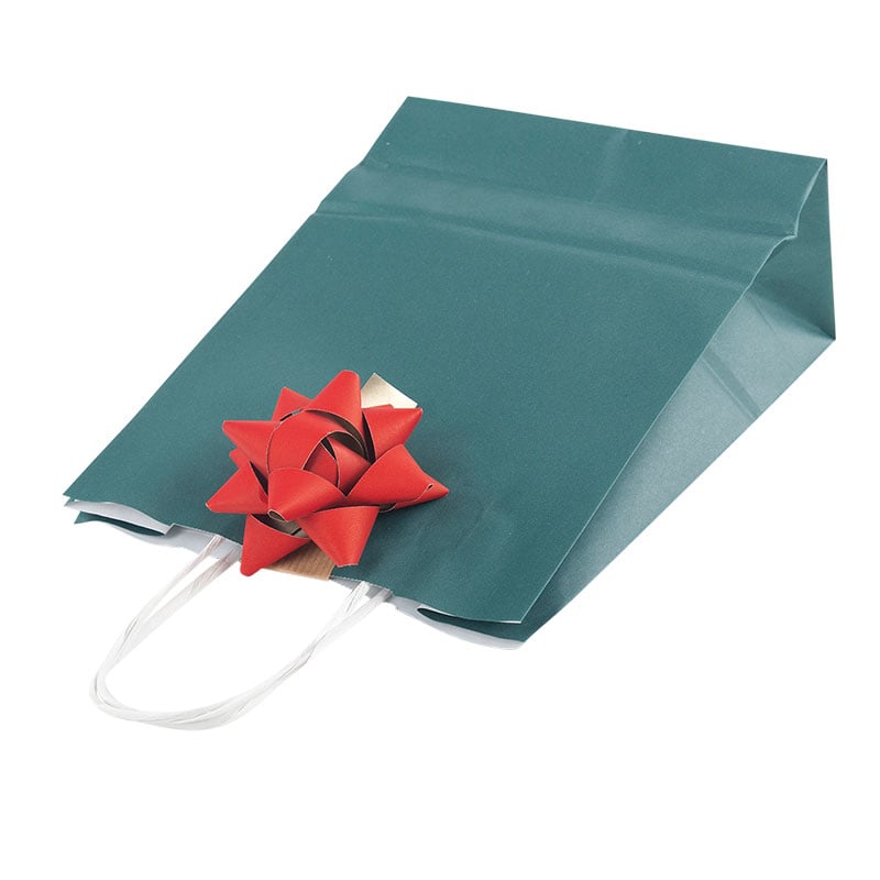 Rosett Papper Recycled påsslutare guld - 2