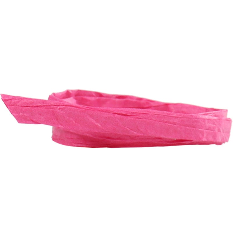 Papperband raffia fuchsia - 1