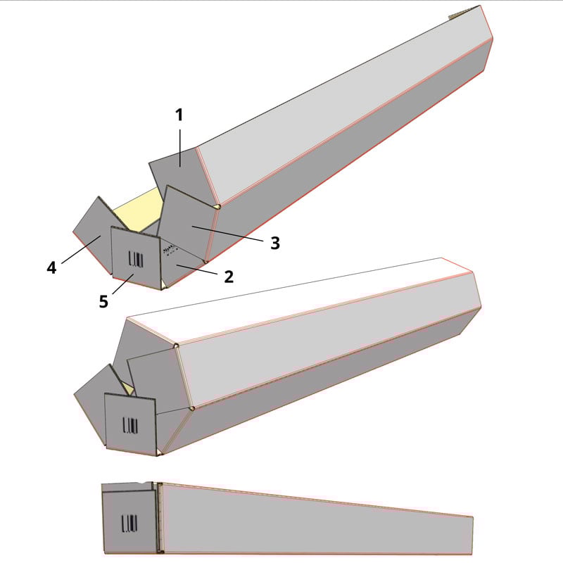 Långa lådor & omslag - 3