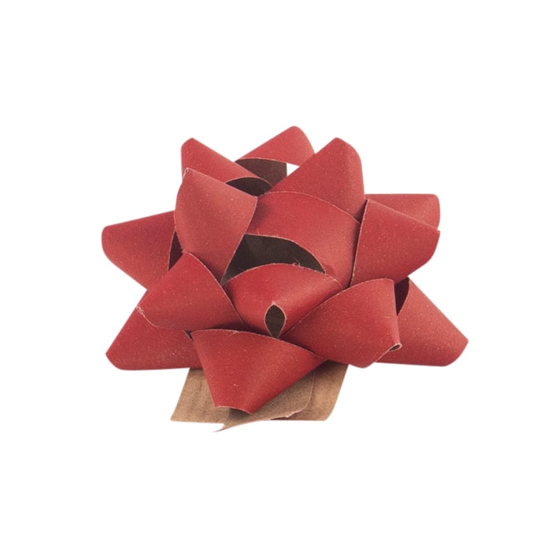 Rosett Papper Recycled röd - 2