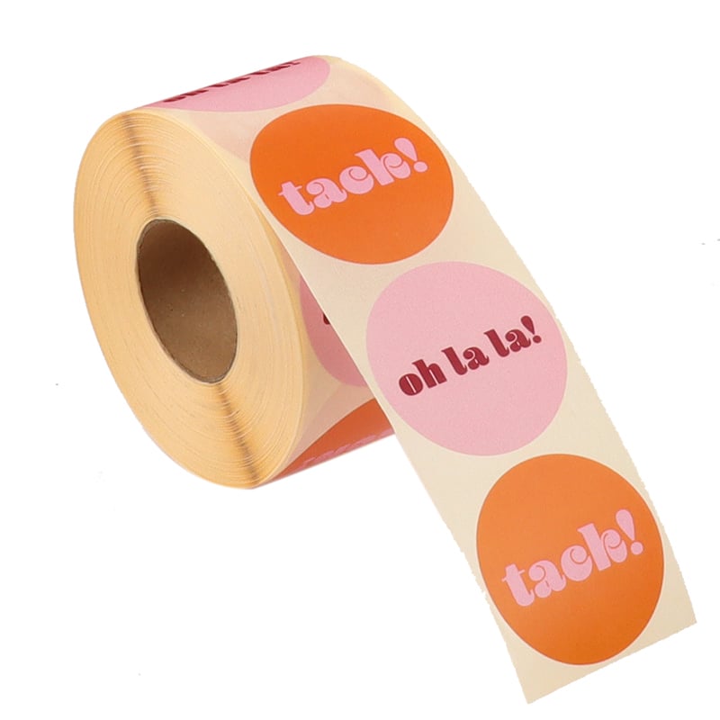 Etikett Oh la la/tack! French Rouge - 1