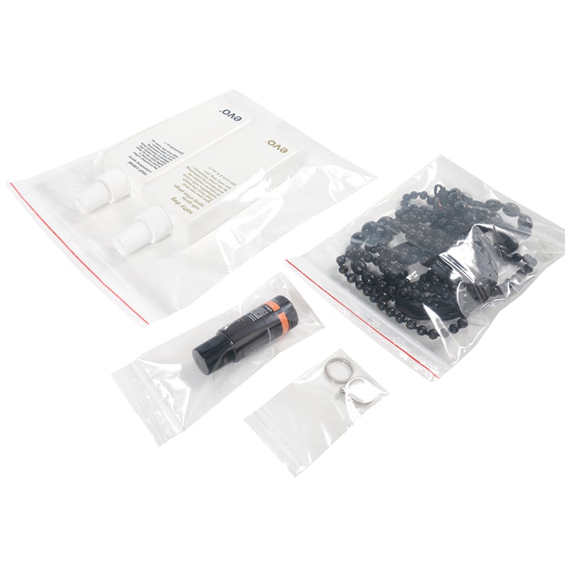 Zip-påsar/Blixtlåspåsar utan skrivfält - 0,050 mm tjock - 1