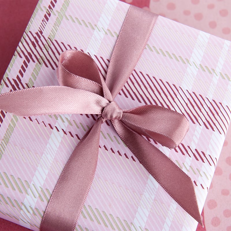 Presentband satin ljung - 3