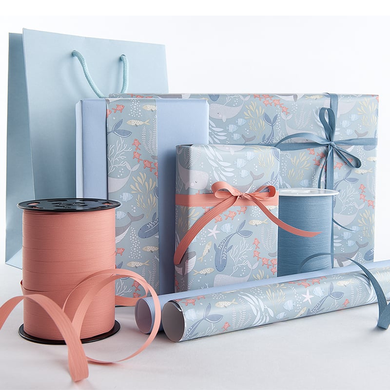 Presentpapper Sealife - 2