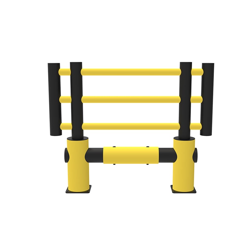 Påkörningsskydd staket med balk D-flexx - 1