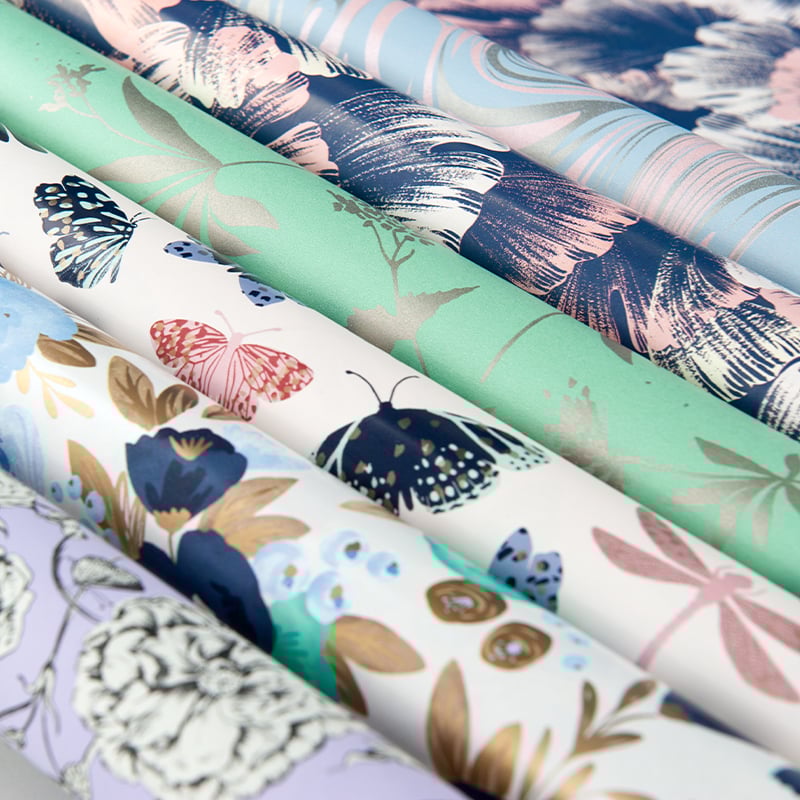 Presentpapper Chambray - 3