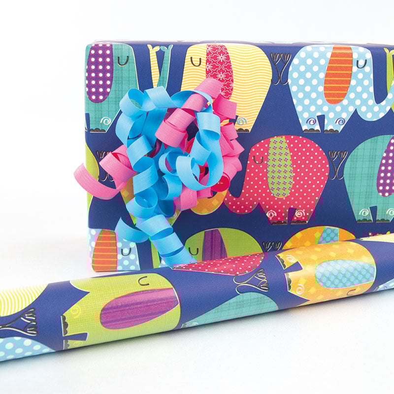 Presentpapper Elephant Parade - 3