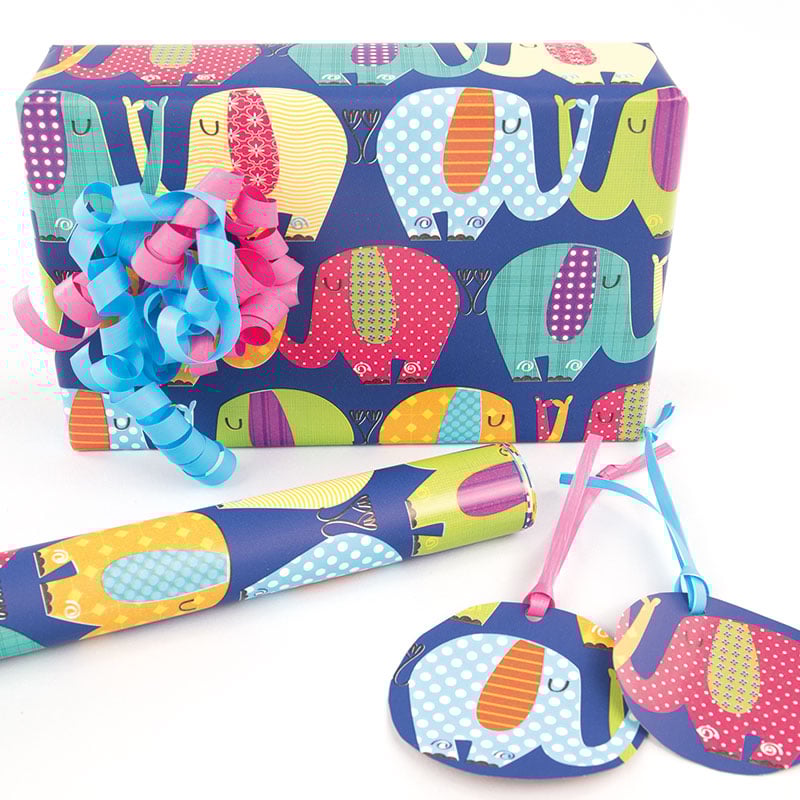 Presentpapper Elephant Parade - 2