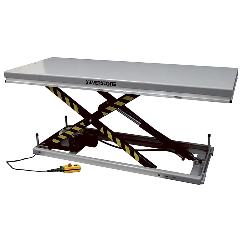 Stationärt lyftbord Silverstone Enkelsax 500-4000 kg - 1