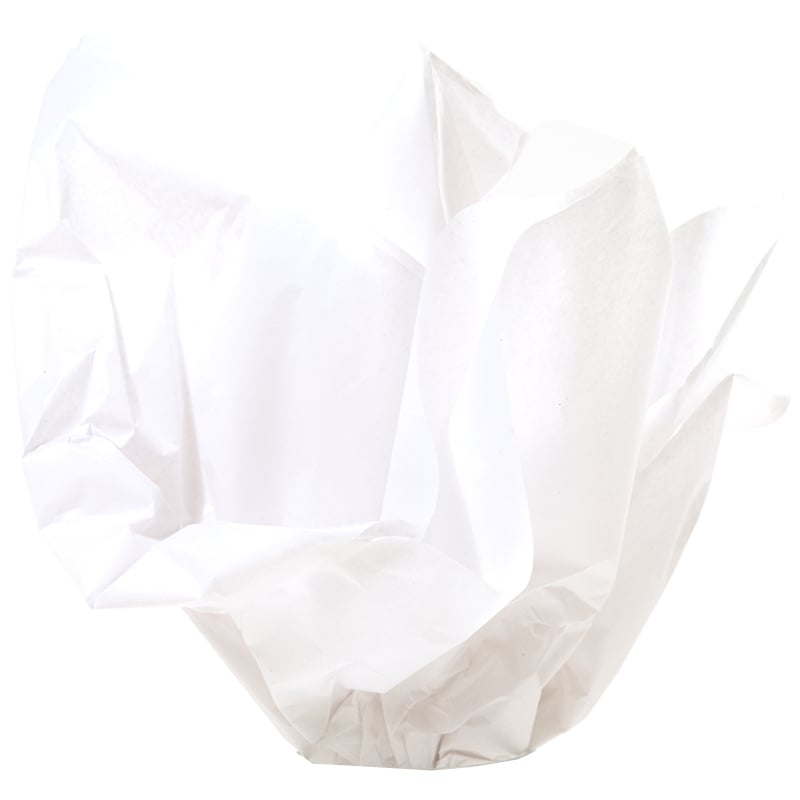 Silkespapper vitt på ark - 3