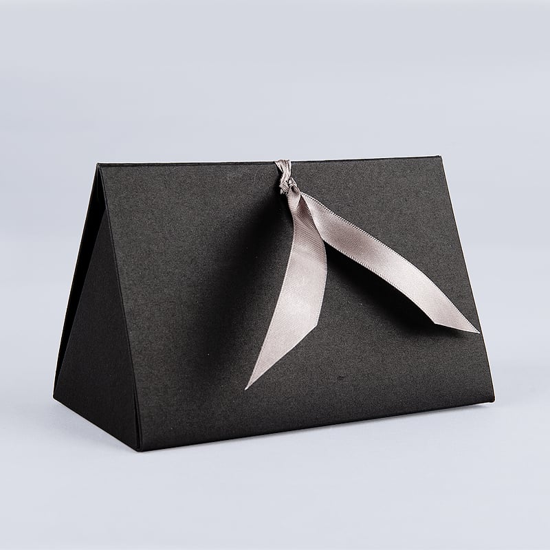 Presentband satin brun - 3