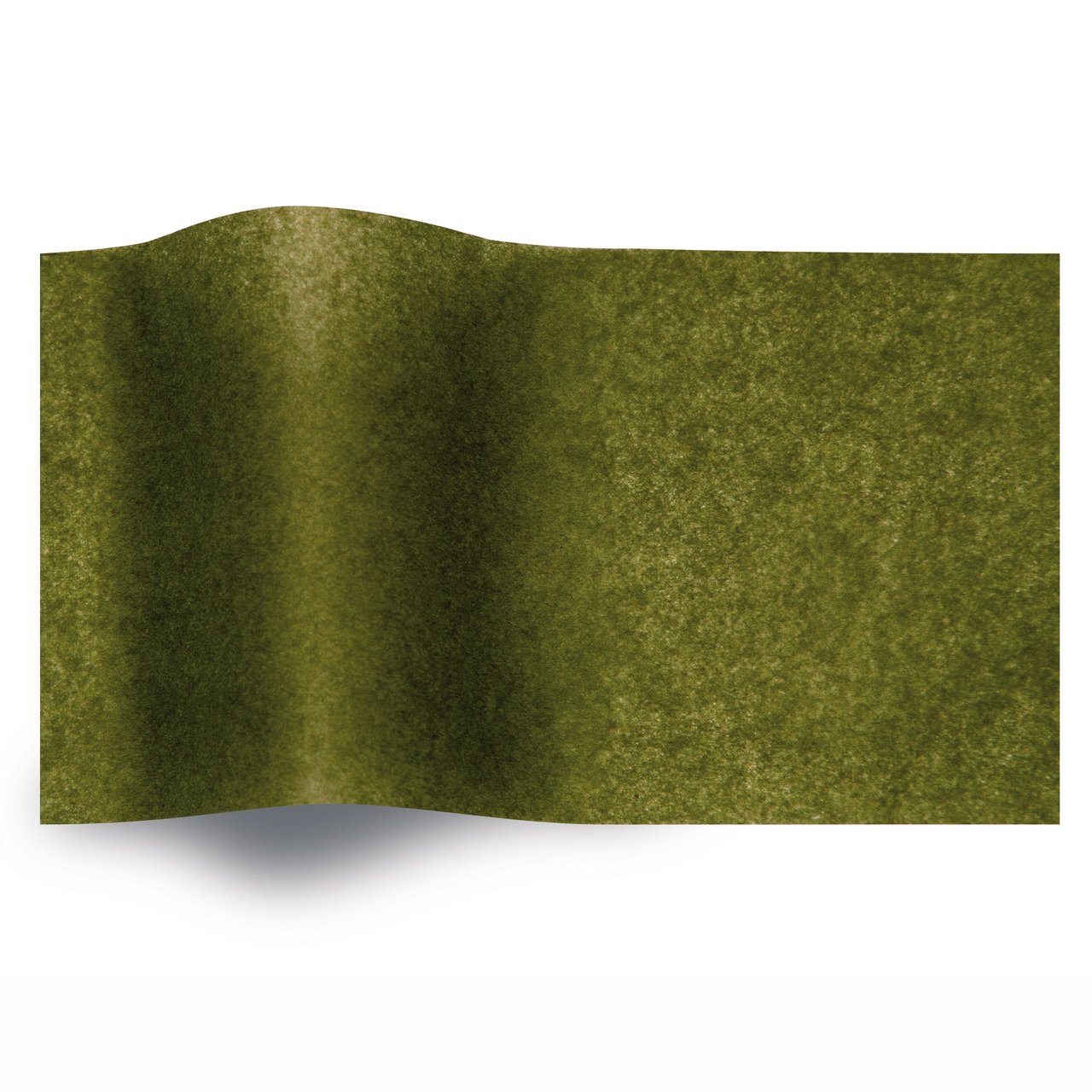 Silkespapper vaxat oliv - 1