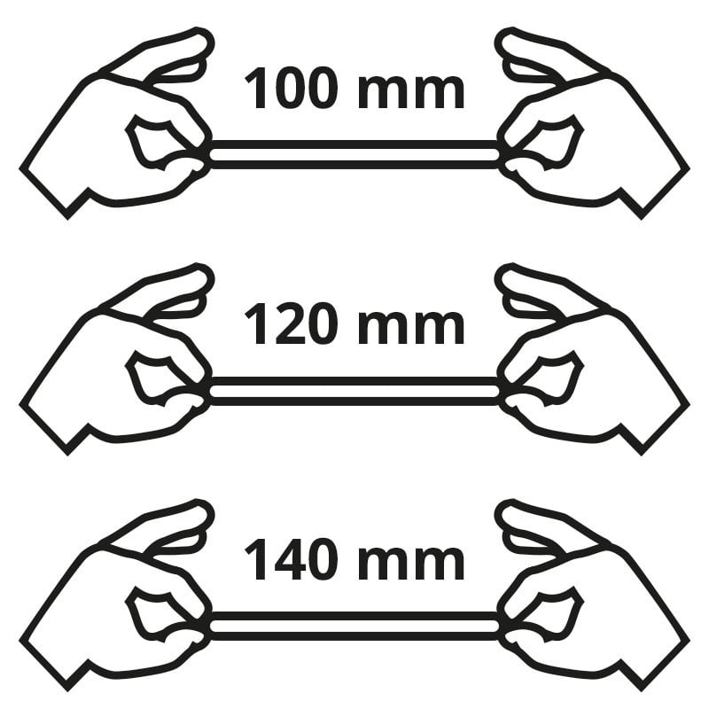 Presentrosett elastisk textil guld - 3