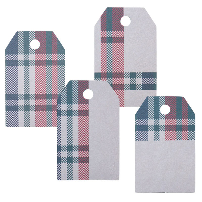 Hängetikett Tartan UTFÖRSÄLJNING - 1