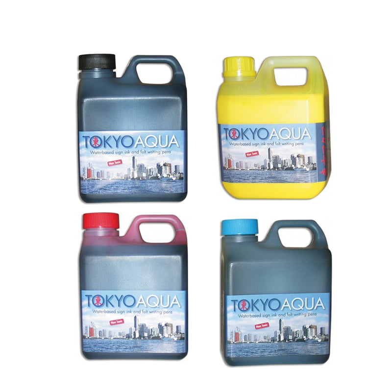 Textfärg vattenlöslig - 5