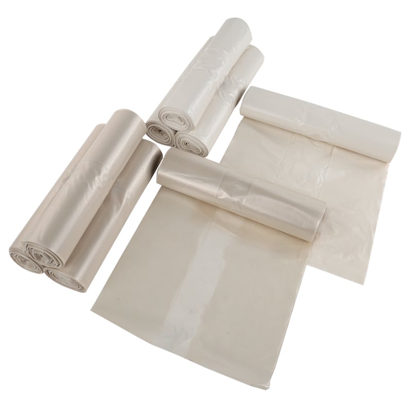 Transparent & vit sopsäck LLDPE - 1