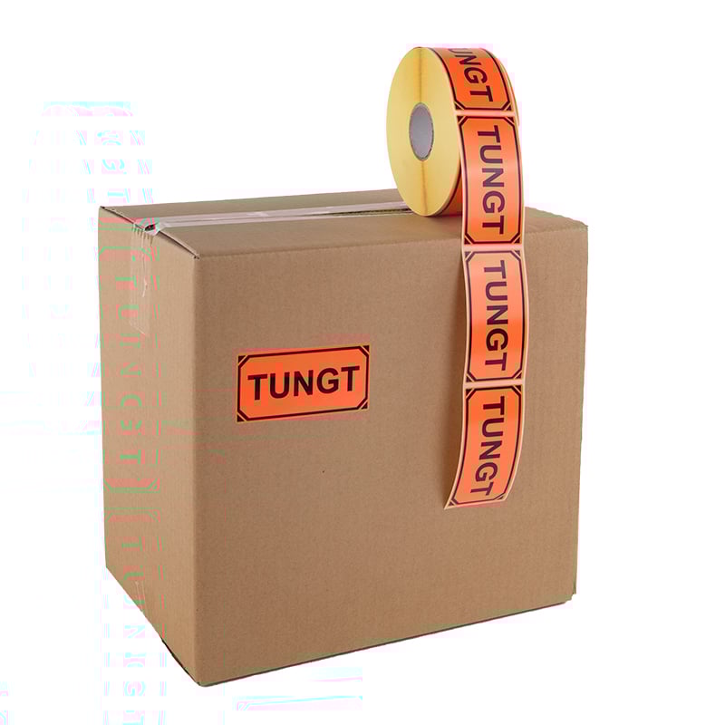 Etikett för tunga paket - 3