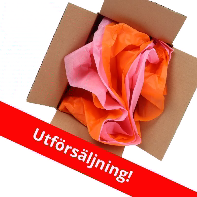 Färgat packpapper
i kulörerna Paris Pink/Orange Mango - 2