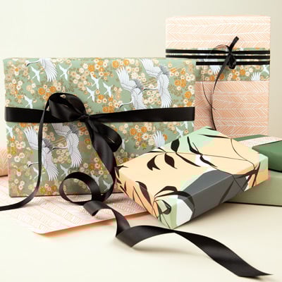 Presentpapper Soft Nature UTFÖRSÄLJNING - 6