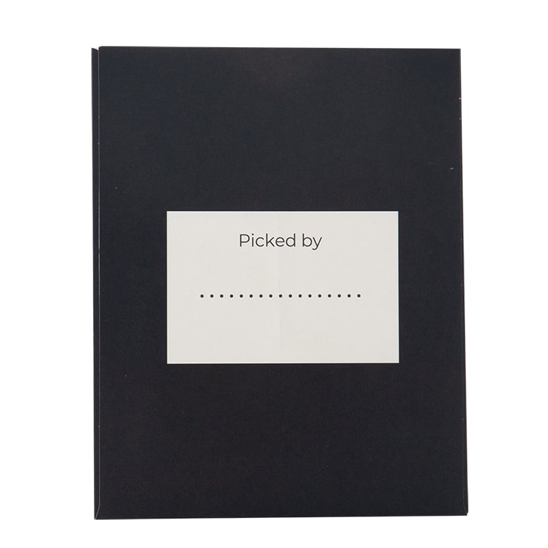 Kvittoficka Venice Black Svart UTFÖRSÄLJNING - 2