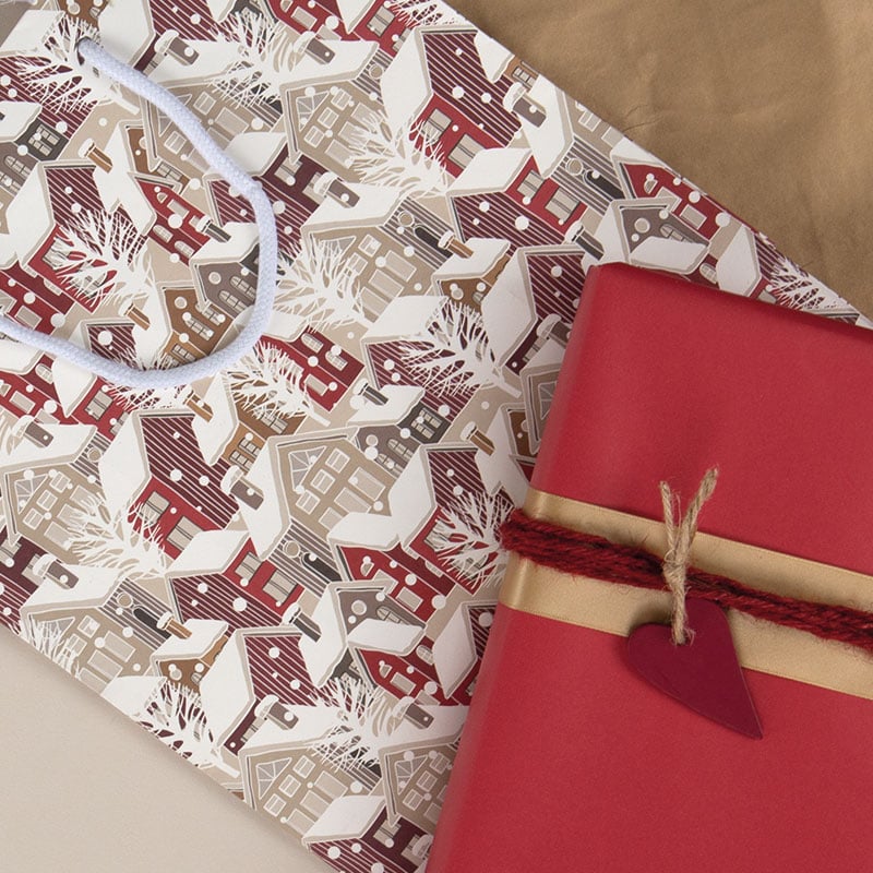 Lyxkasse Village in red UTFÖRSÄLJNING - 5