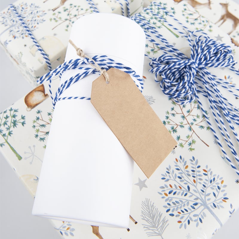 Presentask tub vit livsmedelsgodkänd - 1