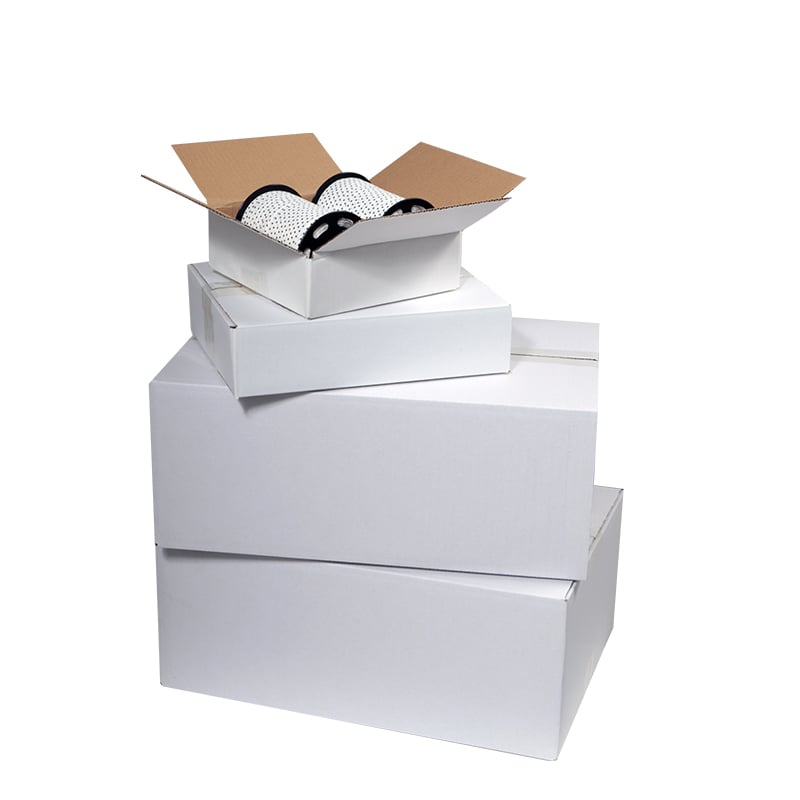 Kartong wellåda vita enlagers - 1