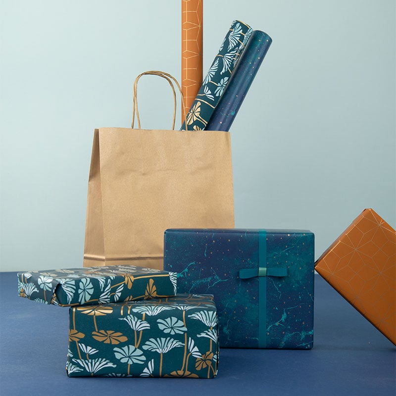 Presentpapper Water Lily - 4