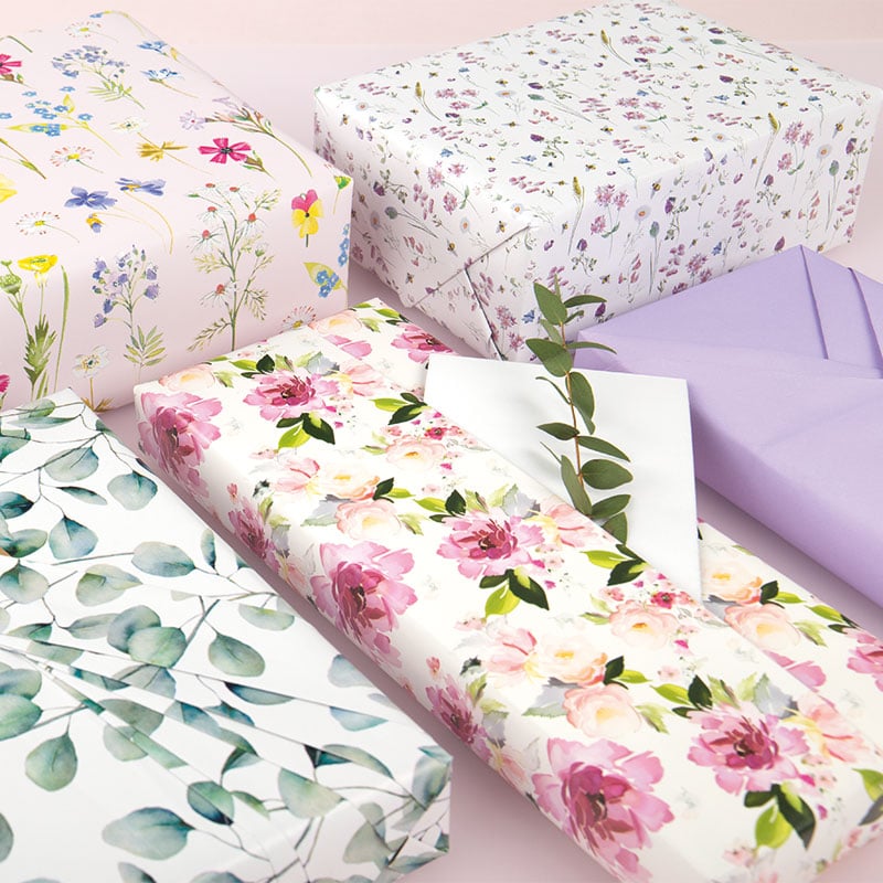 Presentpapper Flower Meadow - 3