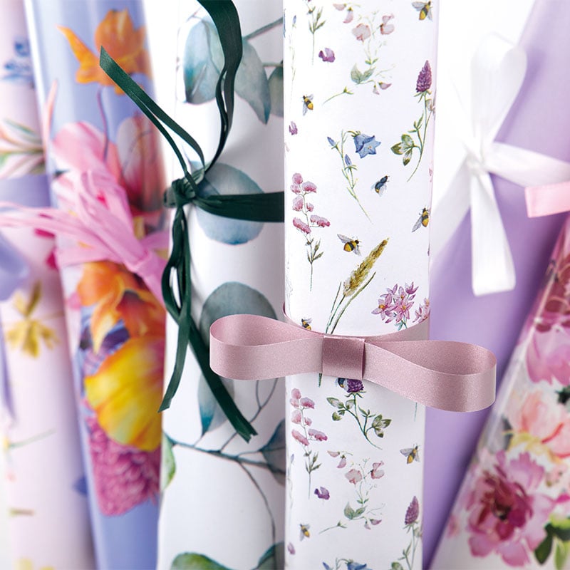 Presentpapper Flower Meadow - 4