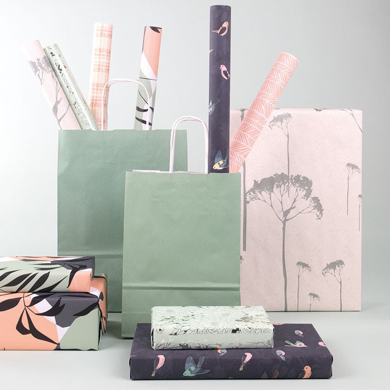 Presentpapper  Close Up gräspapper - 6