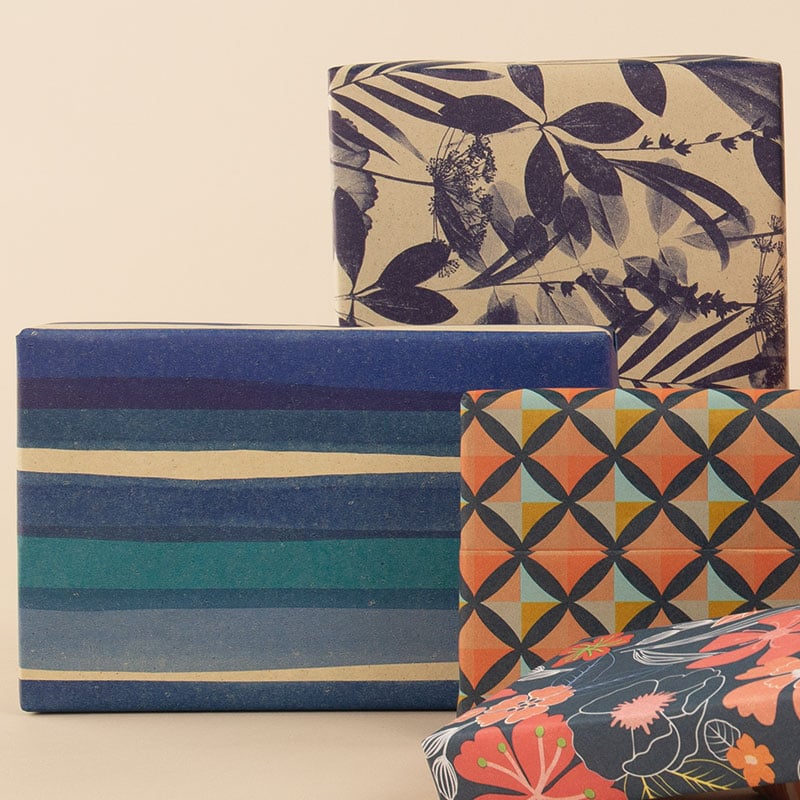 Presentpapper Vaste gräspapper  UTFÖRSÄLJNING - 3