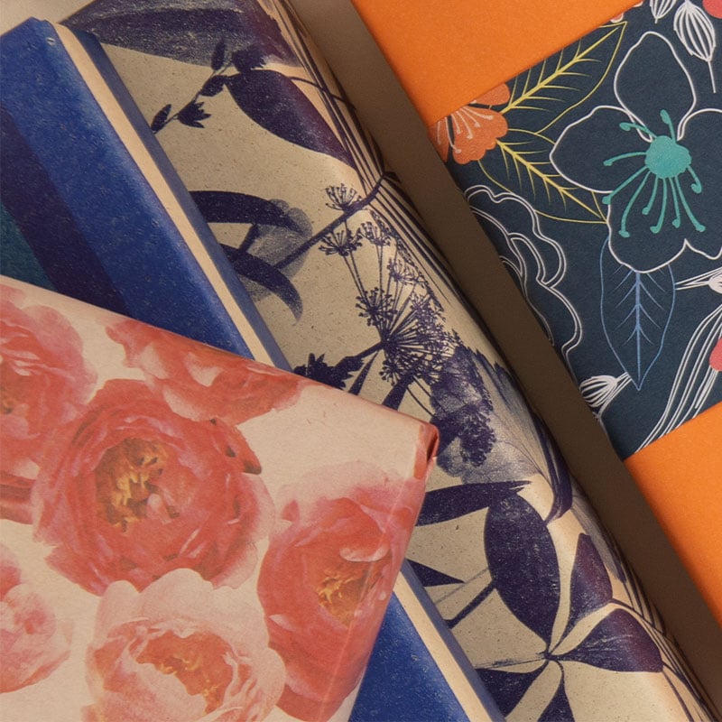 Presentpapper Vaste gräspapper  UTFÖRSÄLJNING - 4