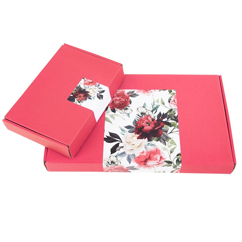 Presentetikett Wild Bouquet White - 2