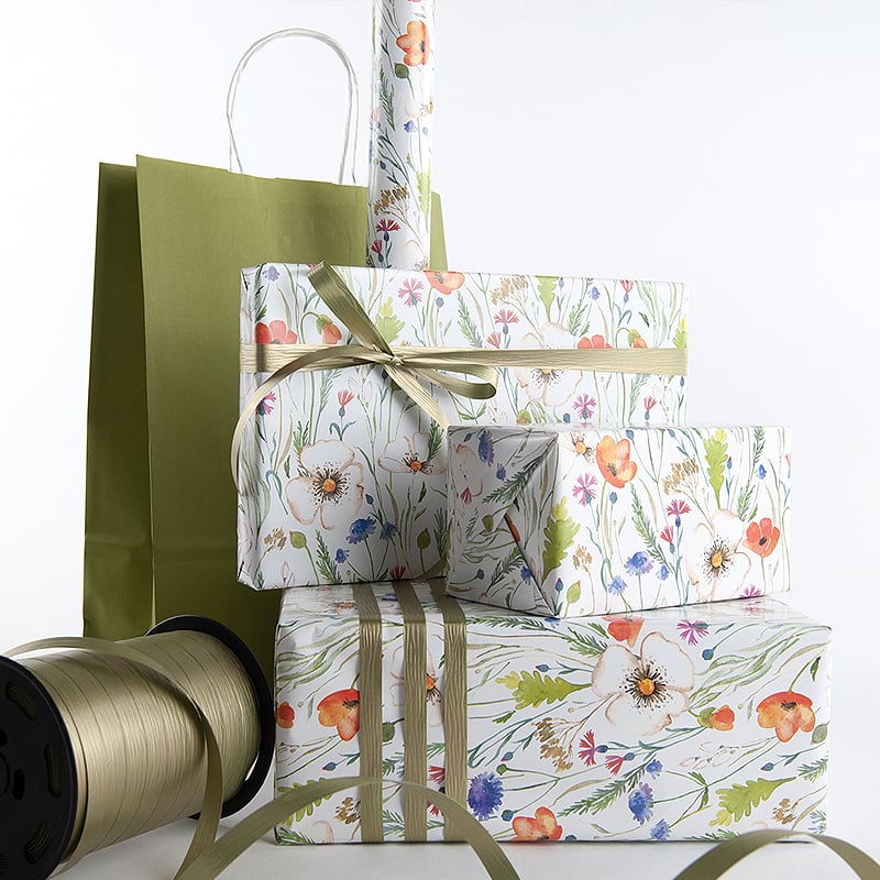 Presentpapper Wildflowers - 3