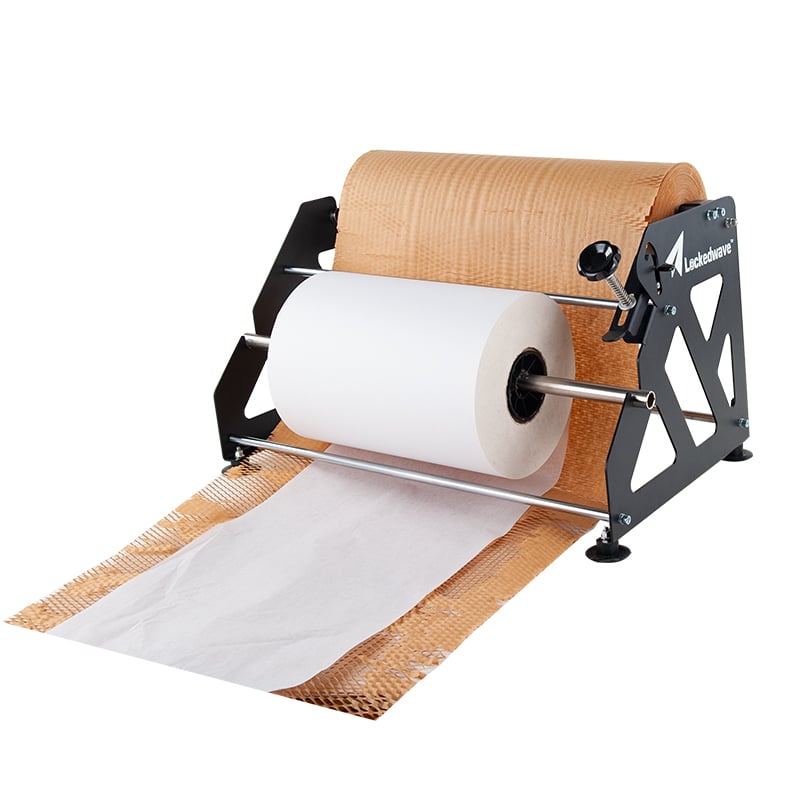 Honeycomb paper wrap dispenser - 4