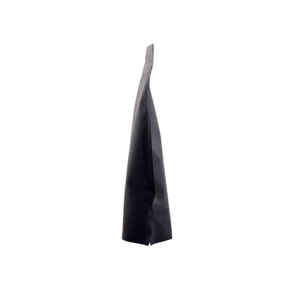 Återförslutningsbar ståpåse svart kraft/aluminium/PE - 2